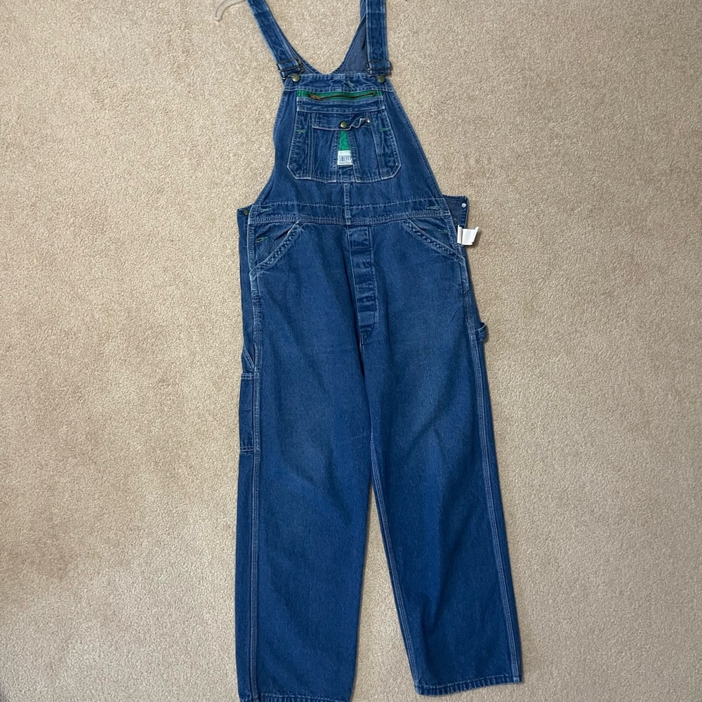 Blue Denim Overalls